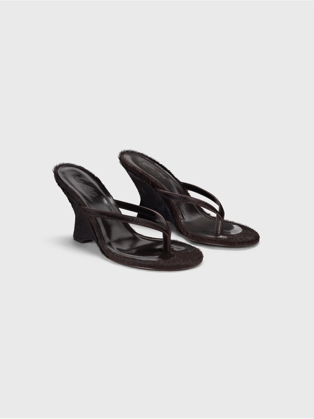 KHY X GIA BORGHINI MUSE THONG WEDGE